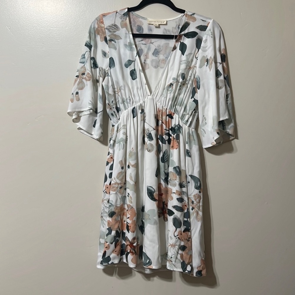 SMALL LOVESTICH Hello Lover Floral Mini Spring Dress - Picture 2 of 7